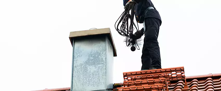 Chimney Brush Cleaning in Hobart, Indiana