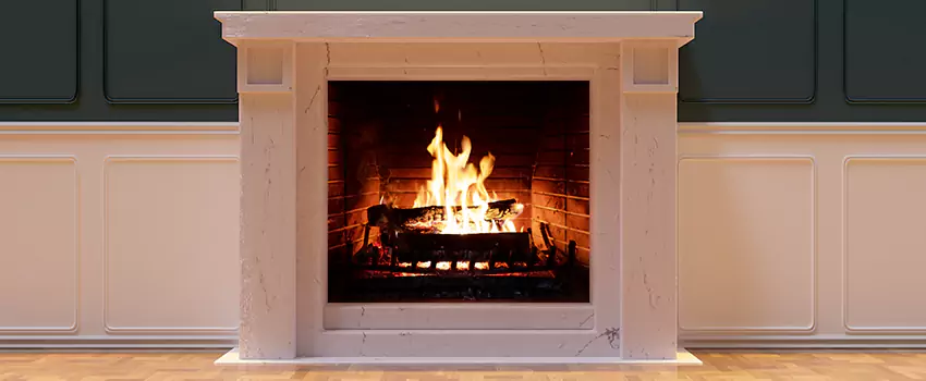 Decorative Electric Fireplace Installation in Hobart, Indiana