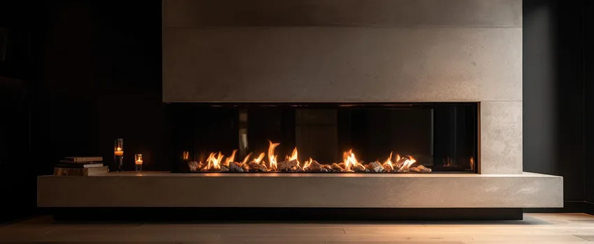 Gas Fireplace Ember Bed Design Services in Hobart, Indiana