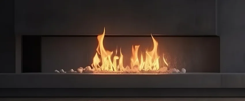 B-Vent Gas Fireplace Installation in Hobart, IN