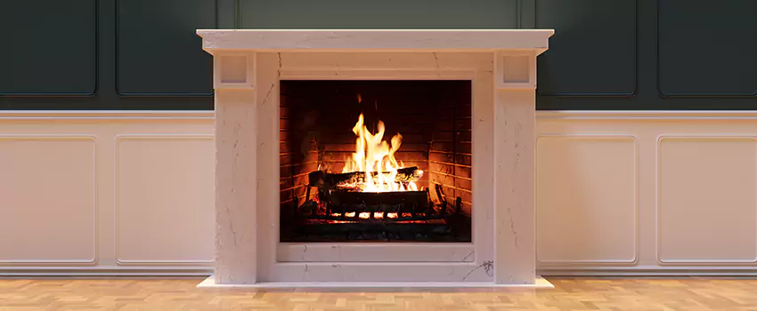 Open Flame Wood-Burning Fireplace Installation Services in Hobart, Indiana