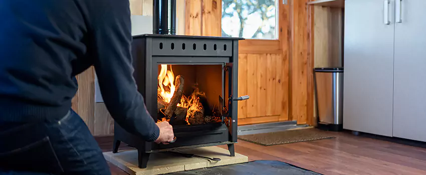 Open Hearth Wood Fireplace Installation in Hobart, IN