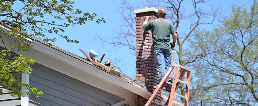 himney Crown Repair in Hobart, Indiana