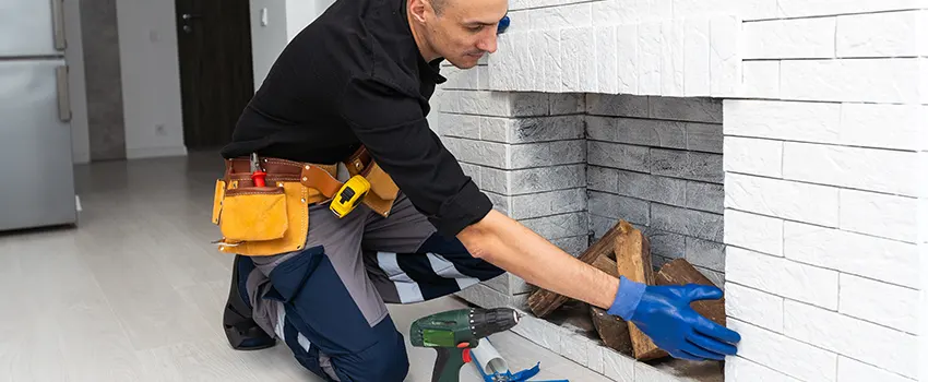 Fireplace Damaged Damper Frame Repair Services in Hobart, Indiana