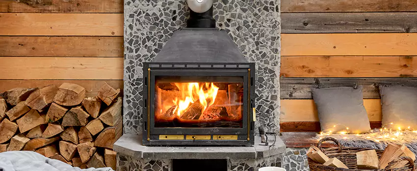 Outdoor Morso Fireplace Broken Screen Replacement in Hobart, IN